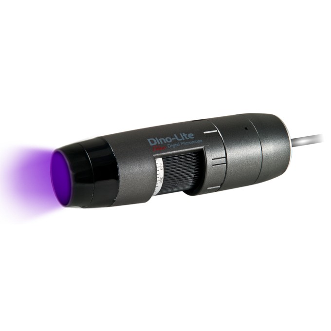 Microscop portabil USB Dino-Lite fluorescenta - AM4115T-CFVW cu lumina UV (400nm) si filtru la 430 nm